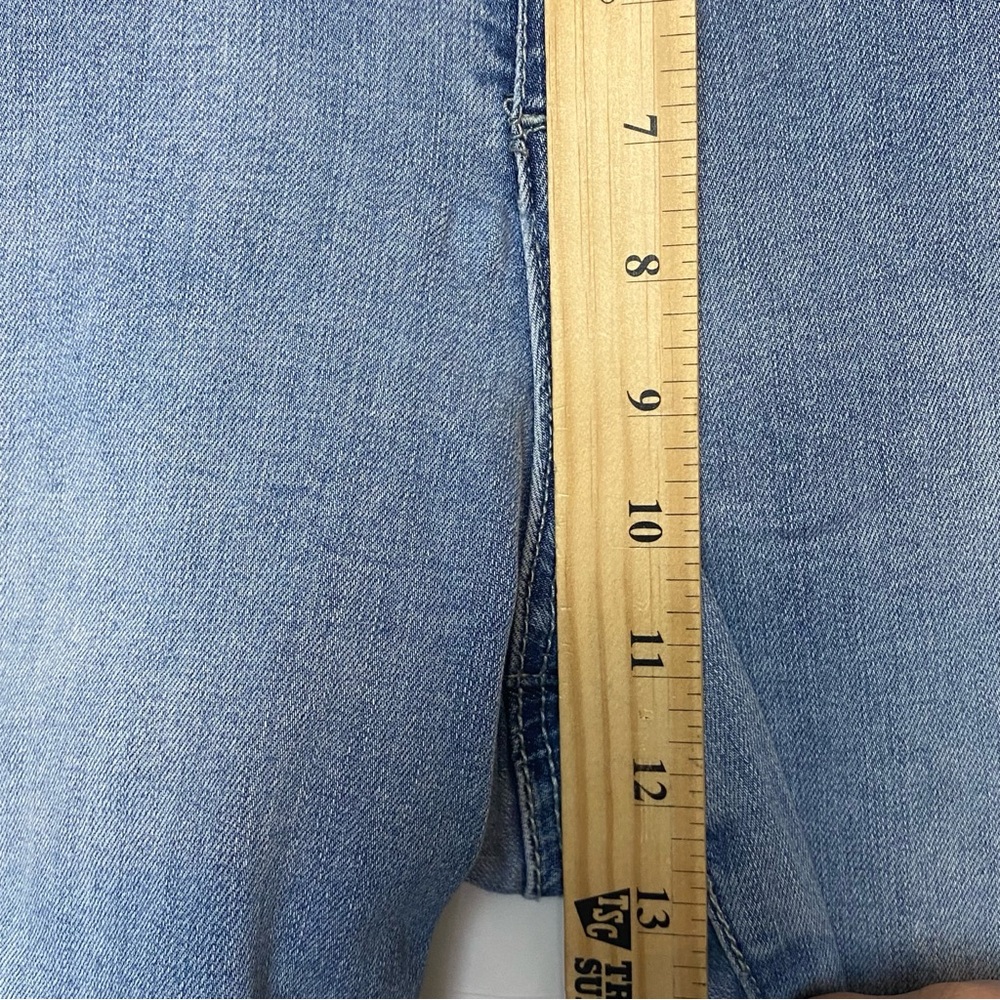 Bandolino Floral Ink Art Skinny Jeans Women 14 - Picture 8 of 12